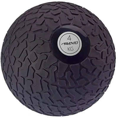 Afbeelding van Slam Bal Avento Profiel 4 KG Zwart Zilvergrijs