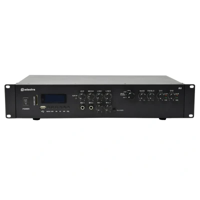 Afbeelding van Adastra A2 Stereo Versterker 2 x 200W Met Bleutooth en Mic aansluting