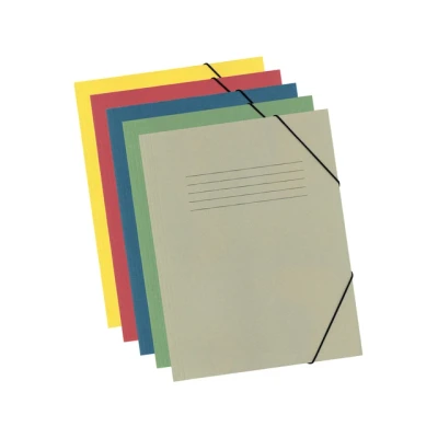 Afbeelding van Kangaro elastomap A4 300 grams 5 stuks assorti K 2076 99