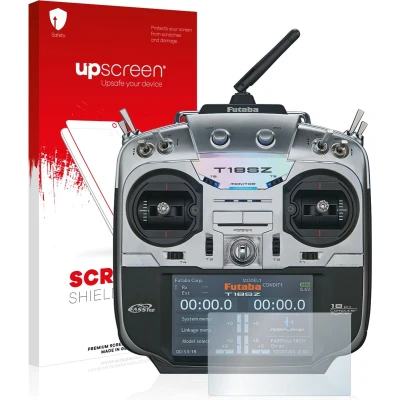 Afbeelding van upscreen Screenprotector voor Robbe Futaba T18SZ Folie Beschermfolie transparant