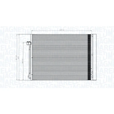 Afbeelding van Magneti Marelli Airco condensor 350203795000