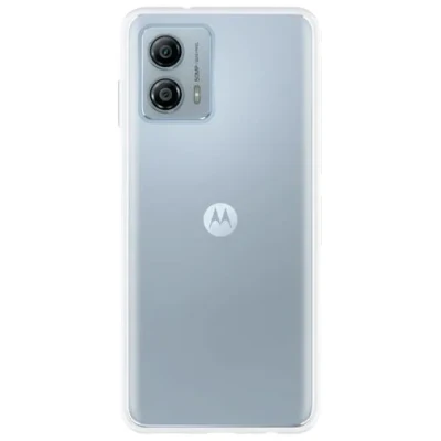 Afbeelding van Just in Case Soft Design Motorola Moto G53 Back Cover Transparant