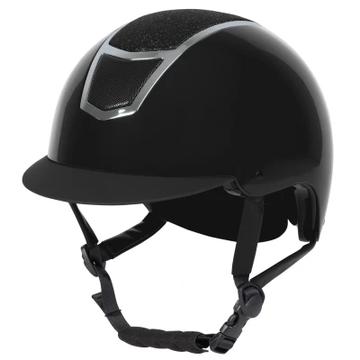 Afbeelding van Harrys Horse Matterhorn Sparkle Cap zwart maat:l