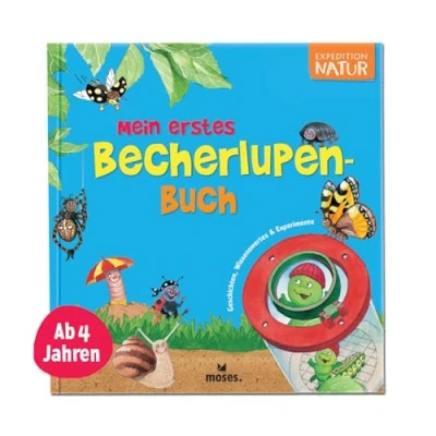 Afbeelding van Mein erstes Becherlupen Buch: Geschichten, Wissenswertes &amp; Experimente