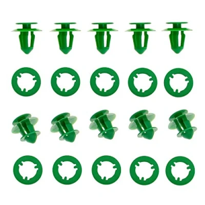 Afbeelding van OTOTEC 50 Stks Interieur Deur Card Trim Panel Montage Clips A0009912771 Groen Plastic Compatibel Met Sprinter Vito Viano W639 0009912771