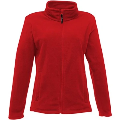 Afbeelding van Regatta Vrouwen Full Zip Micro Fleece Jas Klassiek Rood, Maat 14