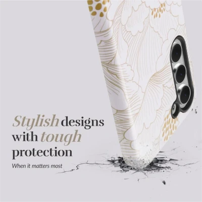 Afbeelding van MIO by Mobilize White Roses Magsafe Compatible for Samsung S25 Edge 5G