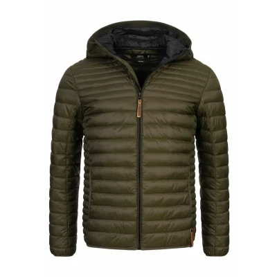 Afbeelding van Indicode Jeans Bowers Jas, Heren, Maat: Medium, Army