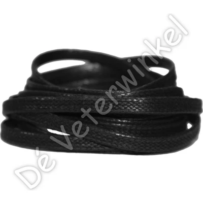 Afbeelding van Filling Pieces veters Zwart 120cm Plat