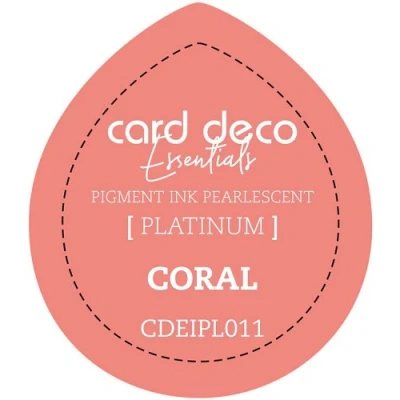 Afbeelding van Card Deco Essentials Pigment Ink Pearlescent Coral