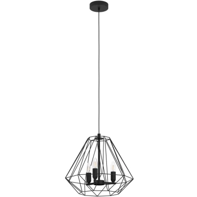 Afbeelding van EGLO Tarle Hanglamp E14 Ã ̃ 44,5 cm Zwart