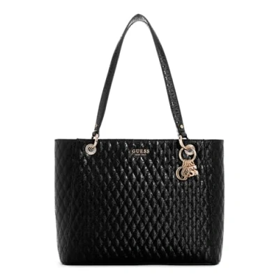 Afbeelding van Guess Betula NOEL TOTE Handtas, Dames, Maat: One Size, Black