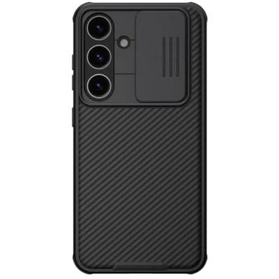 Afbeelding van Nillkin CamShield Pro Back Cover Geschikt voor Samsung Galaxy S24 Hoesje Zwart