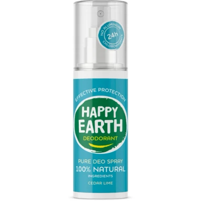 Afbeelding van Happy Earth 100% Natuurlijke Deo Spray Cedar Lime