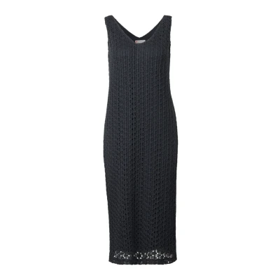 Afbeelding van STREET ONE kanten jurk, Deep Water Blue, 34