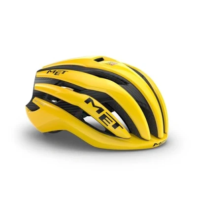 Afbeelding van MET Uniseks volwassenen Trenta 3K Carbon MIPS Jaune Helmes, S