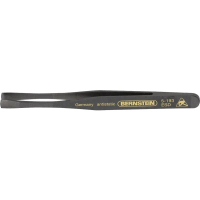 Afbeelding van Bernstein Tools for Electronics 5 193 Precisiepincet NK35A Halfrond 120 mm