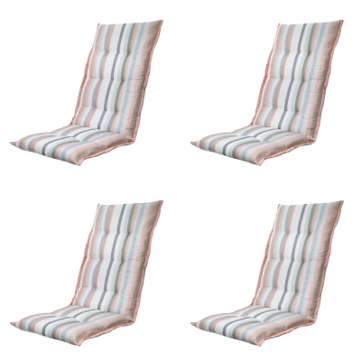Afbeelding van Madison Kussen hoog 50x123 Righe salmone 4 stuks
