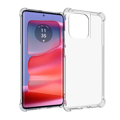 Afbeelding van Motorola Edge 50 Pro Hoesje Siliconen en TPU (zacht) iMoshion Backcover/Softcase Transparant Telefoonhoesje