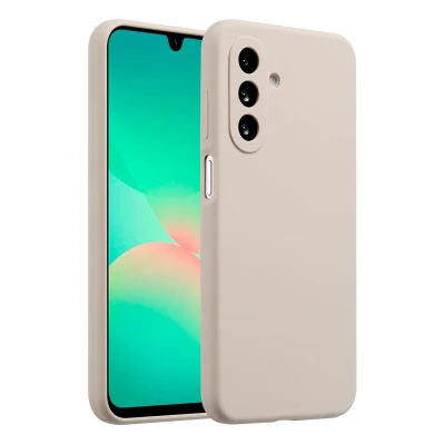 Afbeelding van Accezz Hoesje Geschikt voor Samsung Galaxy A26 Liquid Silicone Backcover Stone