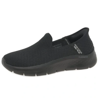 Afbeelding van Skechers Performance GO WALK FLEX SLIP IN Sportieve wandelschoenen, Dames, Maat: 35, Black Textiel