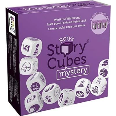 Afbeelding van Asmodee Zygomatic Story Cubes Mystery Familiespel Vertelspel 1 12 spelers vanaf 6 jaar 20+ minuten Duits