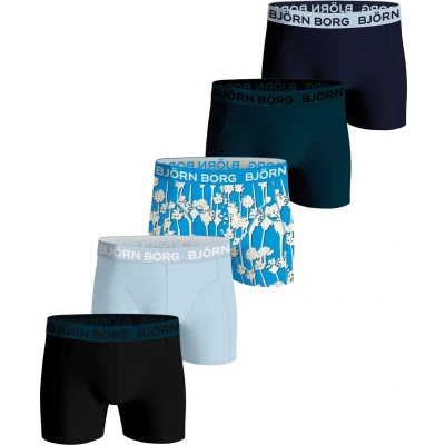 Afbeelding van Björn Borg Boxer 5P Onderbroeken, Heren, Maat: Medium, Multipack