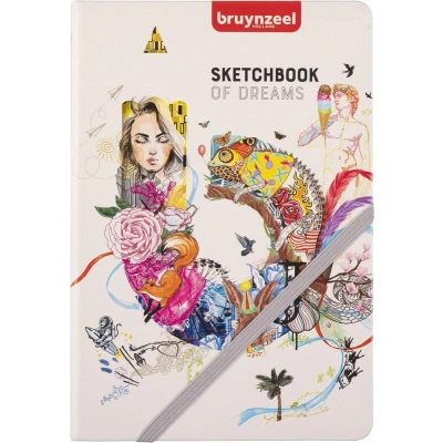 Afbeelding van Bruynzeel Creatives Schets/notitieboek A5 140 g/m² 80 vellen