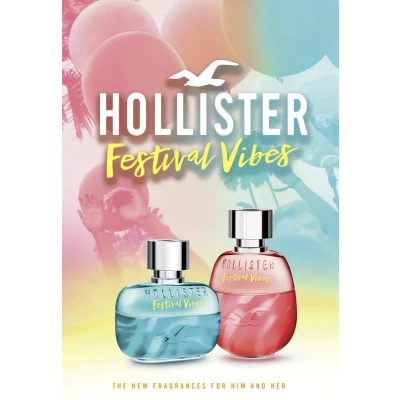 Afbeelding van Hollister Festival Vibes for him Eau de Toilette 30 ml