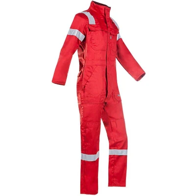 Afbeelding van SIOEN 017V Carlow overall met ARC bescherming (rood) 017VN2PFAR26R64