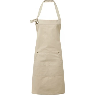 Afbeelding van Premier Schort met bovenstuk “Calibre PR137 Natural