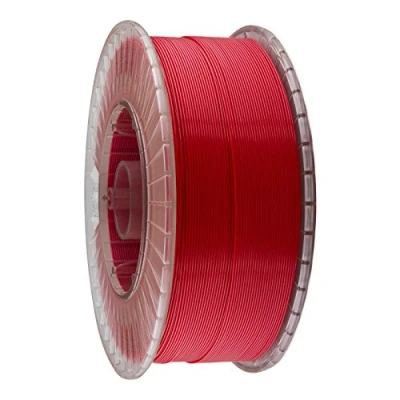 Afbeelding van PrimaCreator EasyPrint PLA filament voor 3D printer, 1,75 mm, 3 kg, rood