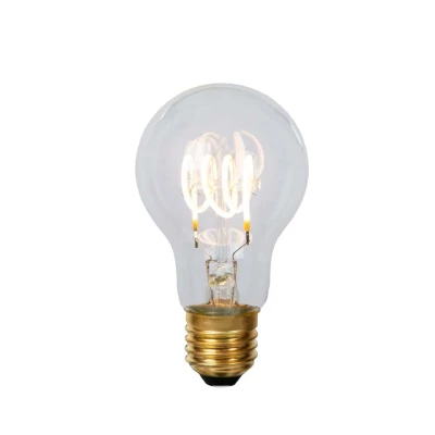 Afbeelding van A60 Filament lamp Ø 6 cm LED Dimb. E27 1x5W 2700K Transparant