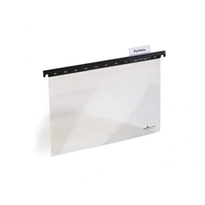 Afbeelding van Durable 260419 Hanggezichttas, voor ongeperforeerde documenten, transparant, verpakking 25 stuks.