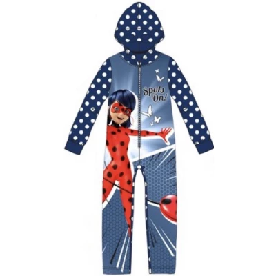 Afbeelding van Ladybug Miraculous onesie blauw Maat: 104 / 4 jaar