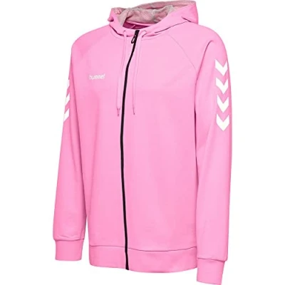 Afbeelding van Hummel Sweater met rits voor kinderen, Maat: 164, Cotton candy