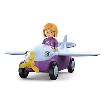 Afbeelding van Toddys Conny Cloudy Educatieve Modulaire Speelgoedauto met Pop TO 0109
