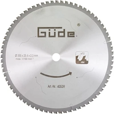 Afbeelding van Güde zaagblad 72T voor GMK 350TA