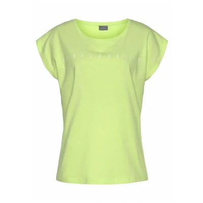 Afbeelding van Venice Beach Tshirt print, Dames, Maat: 32/34, Limone