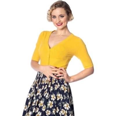 Afbeelding van Dancing Days OVERLOAD Cardigan XL Geel