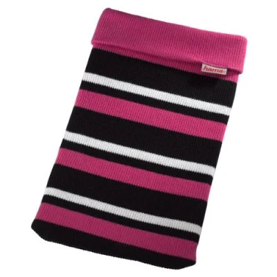 Afbeelding van Hama Notebook Cover&quot;Glove&quot; tot 25,9 cm (10,2 inch) roze/zwart/wit