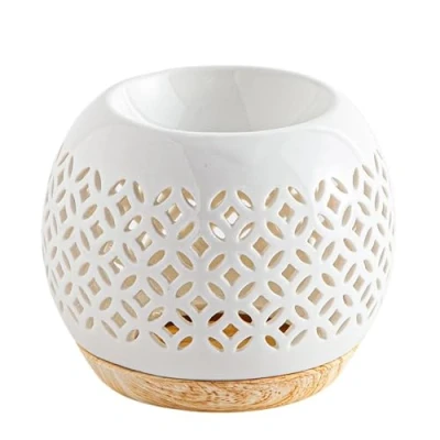 Afbeelding van Zen&#039;Aroma Ceramiy Qianbi geurende Atmosfeer, modieus handwerk, eenvoudige aromatherapie, smeltbrander, diffuser voor etherische oliën, 50 ml, H 9,5 cm, cm