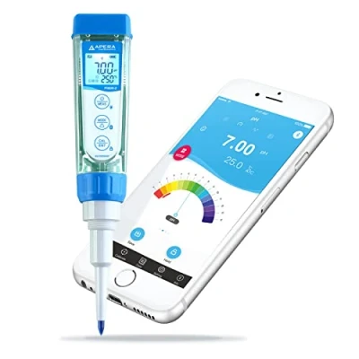 Afbeelding van PH60S Z Smart pH meter met insteekelektrode (ondersteund door de ZenTest Mobile App)