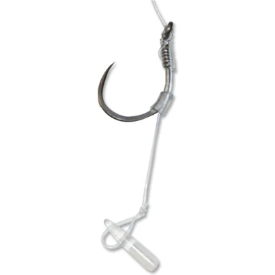 Afbeelding van Maver Invincible CS 24 Speedy Stop Hair Rigs Barbless 8pcs Maat : 10cm haak 12 0.22mm
