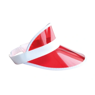 Afbeelding van Zonneklep Foute Party Carnaval Rood Volwassenen One Size