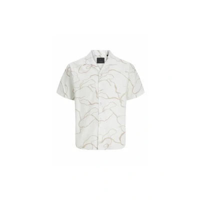 Afbeelding van Jack &amp; Jones Premium Jprblapalermo Resort Overhemd, Heren, Maat: Large, Adobe rose