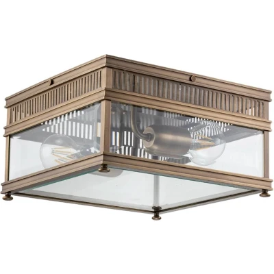 Afbeelding van Elstead Lighting LED Wand Buitenlamp Holborn 2X E27 Max 60W IP44 Dimbaar Dark Bronze