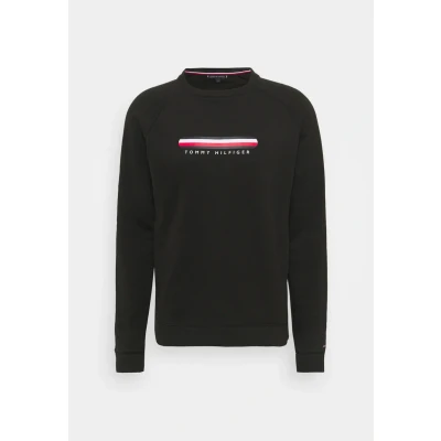 Afbeelding van Tommy Hilfiger Track Pyjamashirt, Heren, Maat: XL, Black