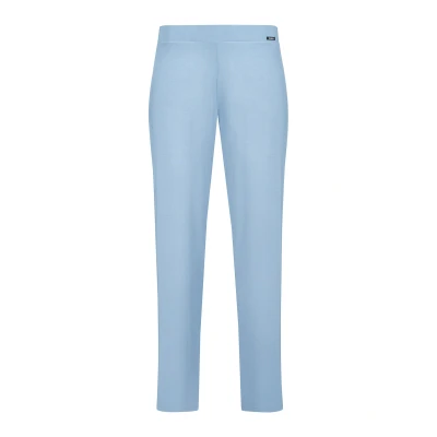 Afbeelding van Skiny LANG Every Night IN MIX Match Pyjamabroek, Dames, Maat: 36, Faded denimblue