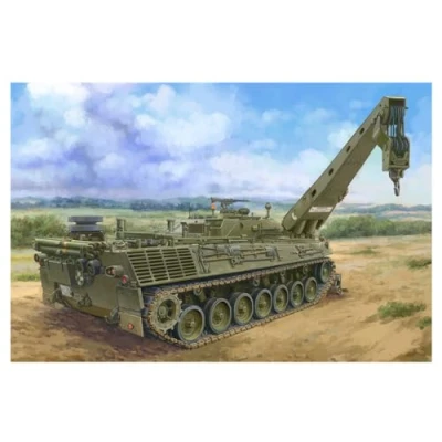 Afbeelding van 1:35 HobbyBoss 84567 Bergepanzer BPz2 ARV Buffalo Plastic Modelbouwpakket